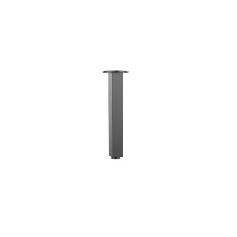 216mm Square Ceiling Arm Matte Black