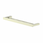 Double Towel Rail Brushed Nickel