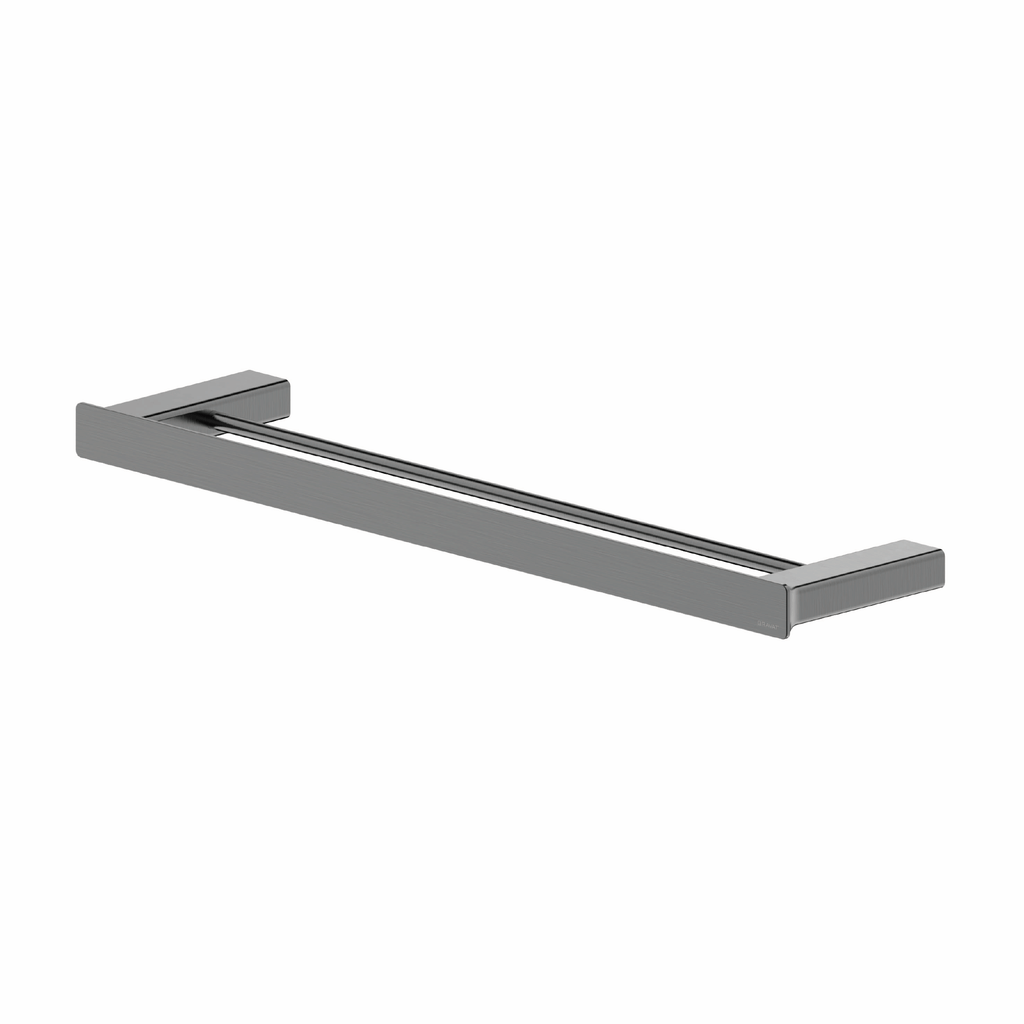 Double Towel Rail Gun Metal