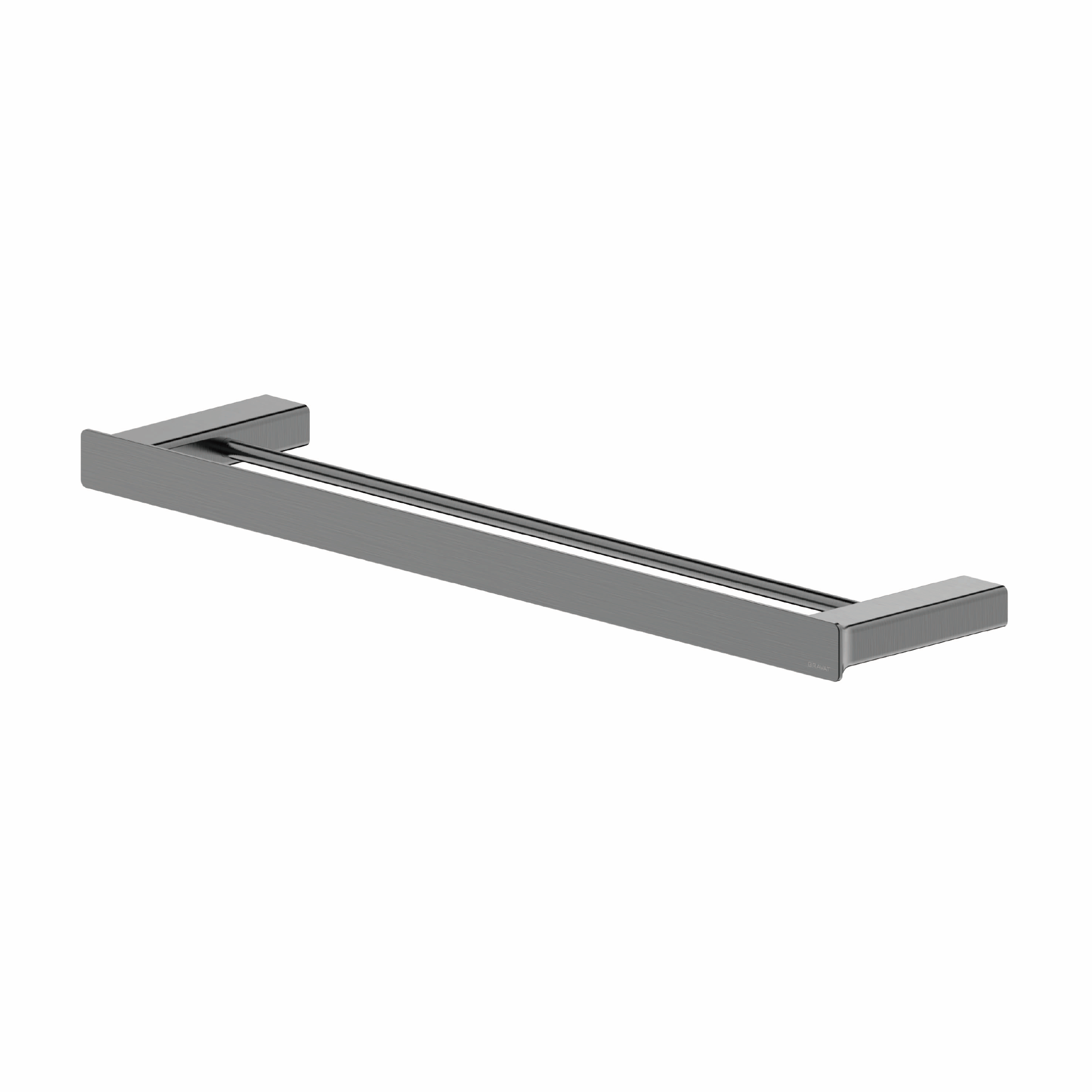 Double Towel Rail Gun Metal