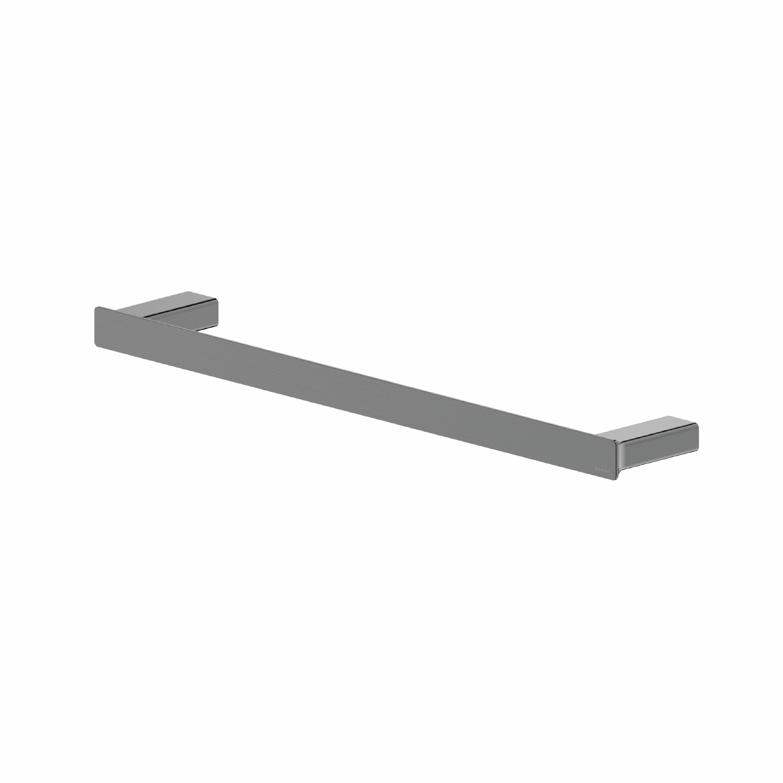 Single Towel Rail Gun Metal