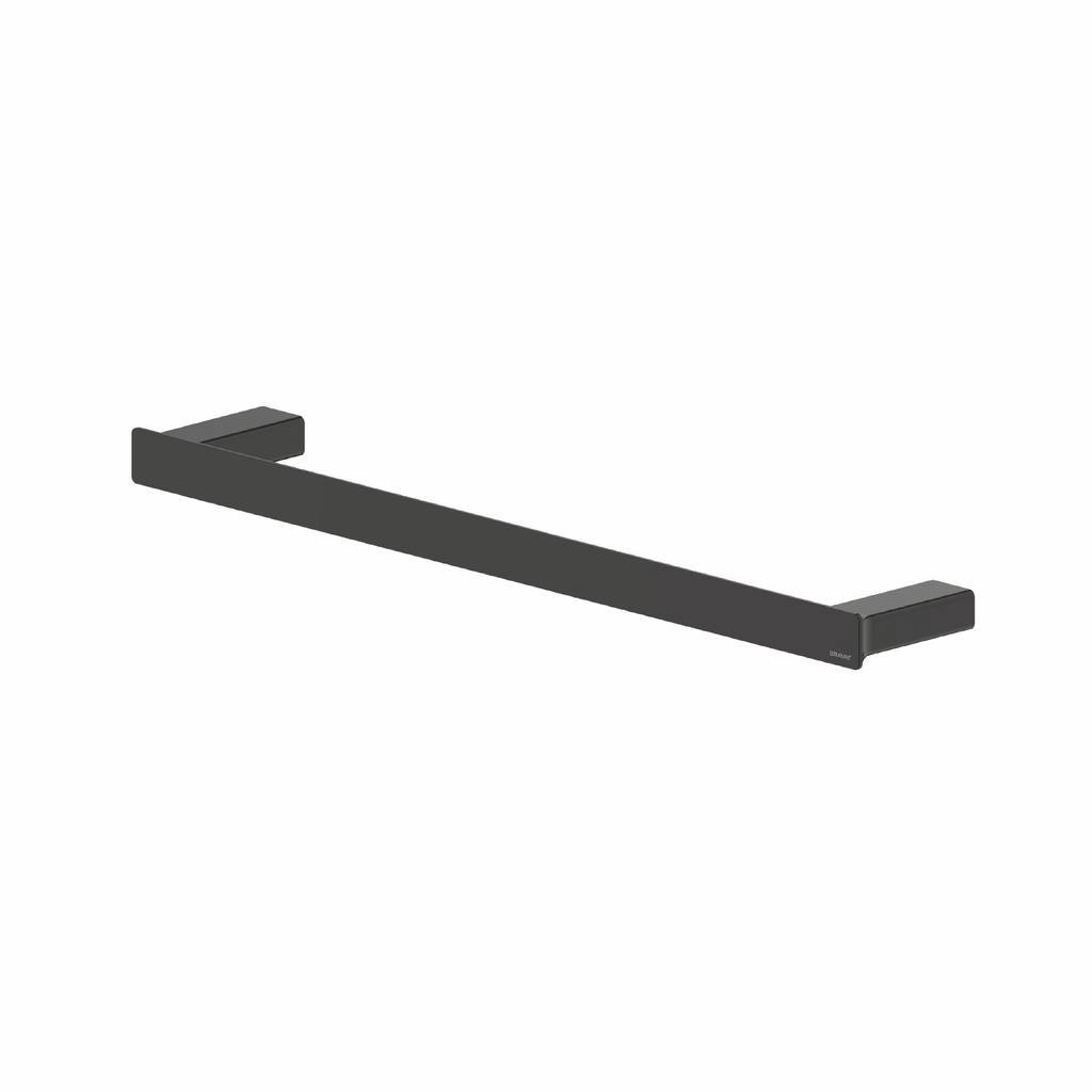 Single Towel Rail Matte Black