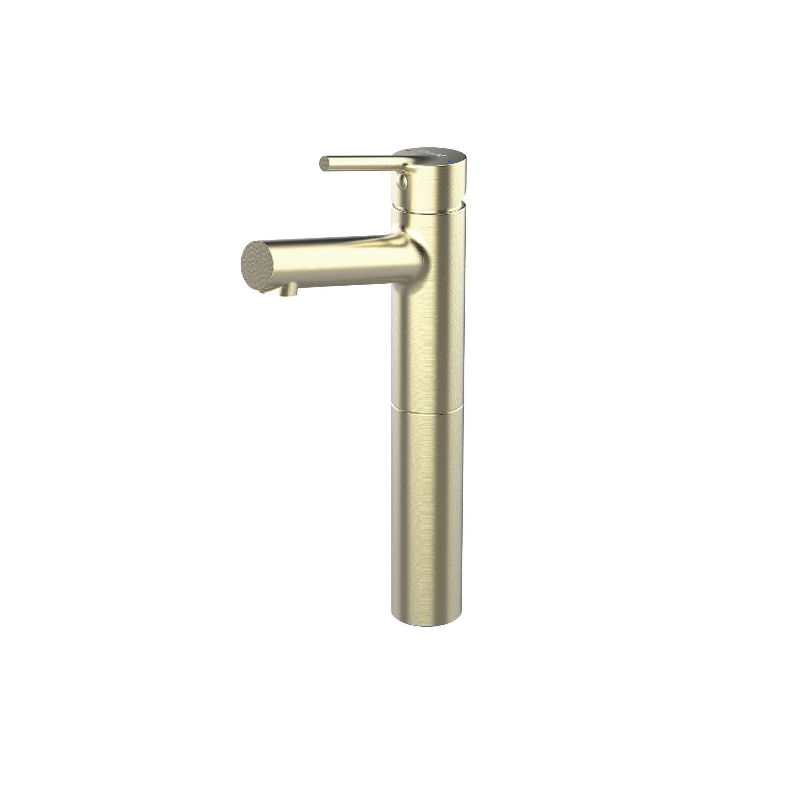 Affability High Basin Mixer Brushed Brass