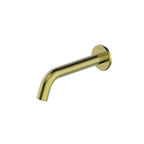 Purism Bath Spout Brushed Brass