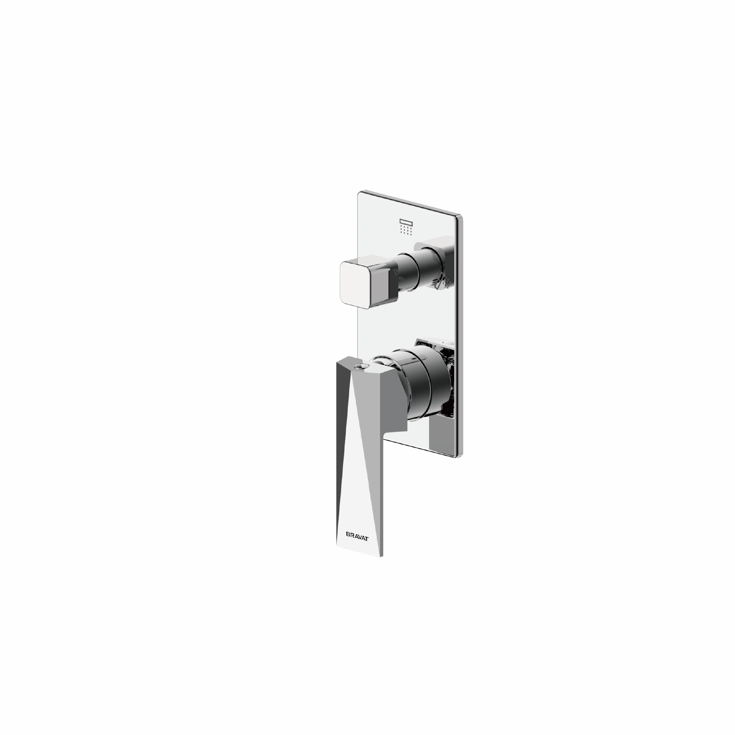 Diamond Shower Mixer with Diverter