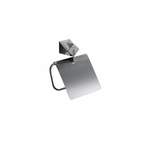 Diamond Toilet Paper Holder Chrome