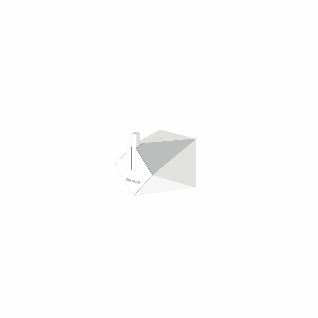 Diamond Towel Robe Chrome