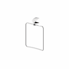 Diamond Towel Ring Chrome