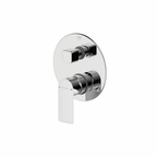 Elle Shower Mixer with Diverter Chrome
