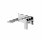 Elle Wall Basin Mixer Chrome