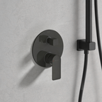 Elle Shower Mixer with Diverter Matte Black