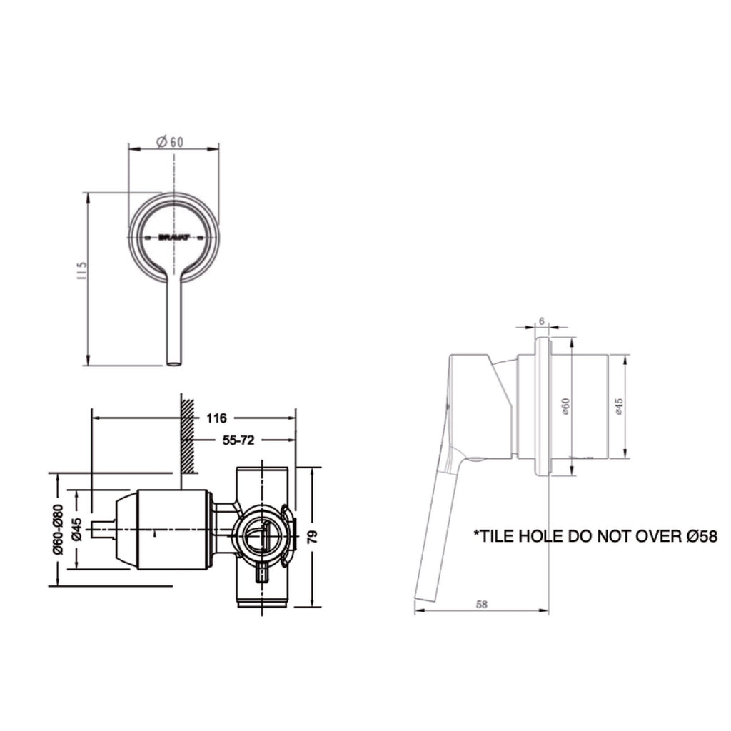 Affability Shower Mixer