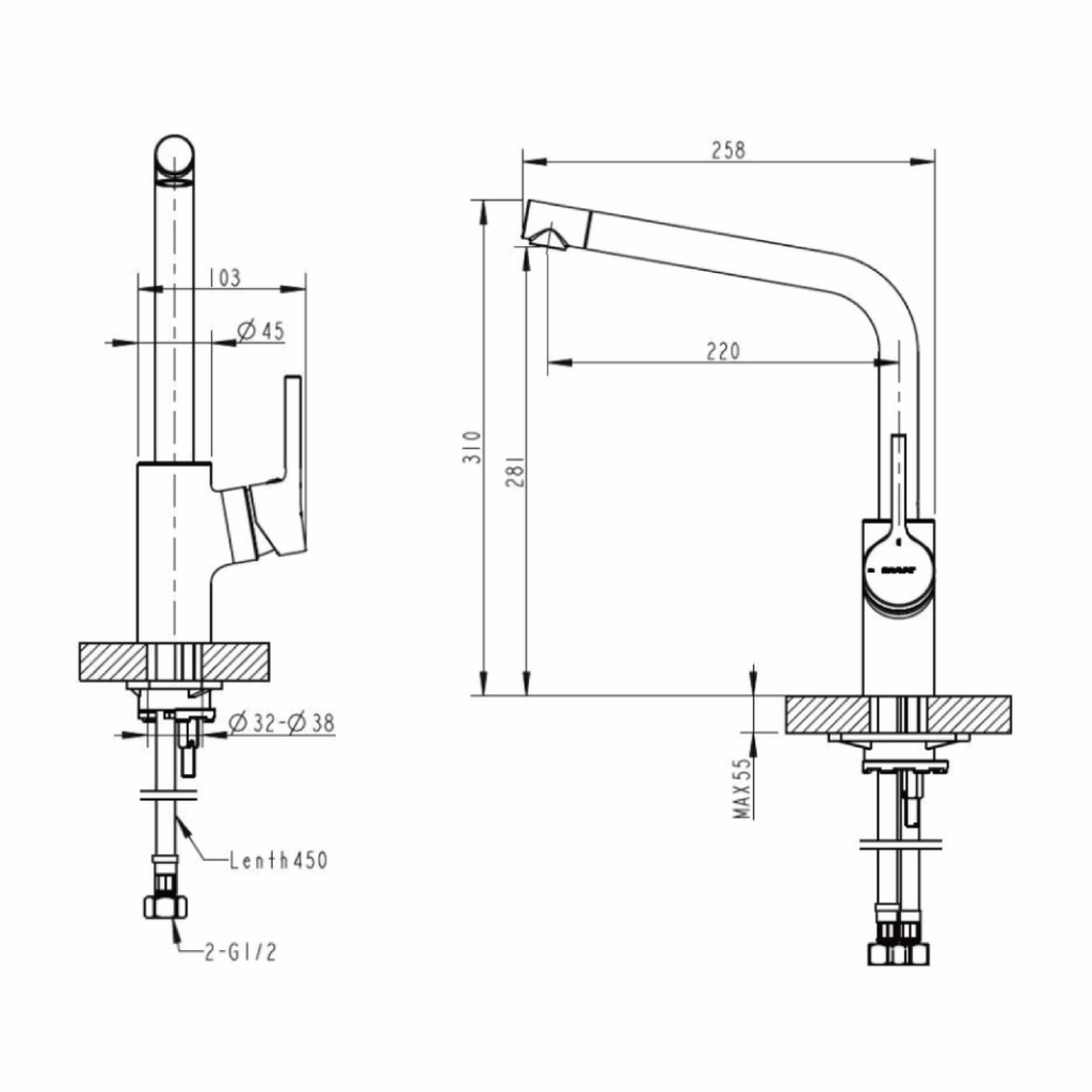 Affability Kitchen Mixer