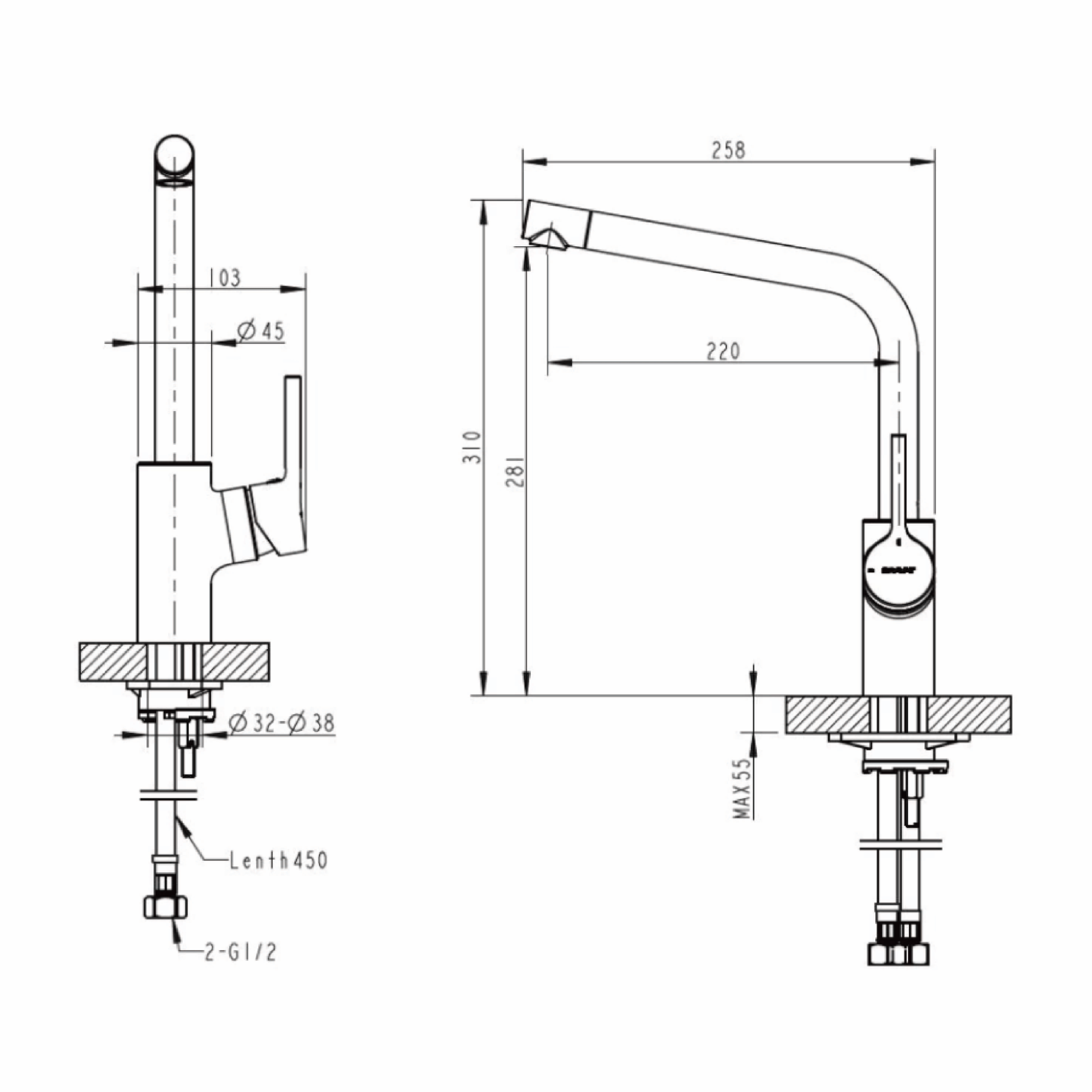 Affability Kitchen Mixer