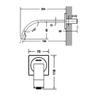 Phillis Bath Spout