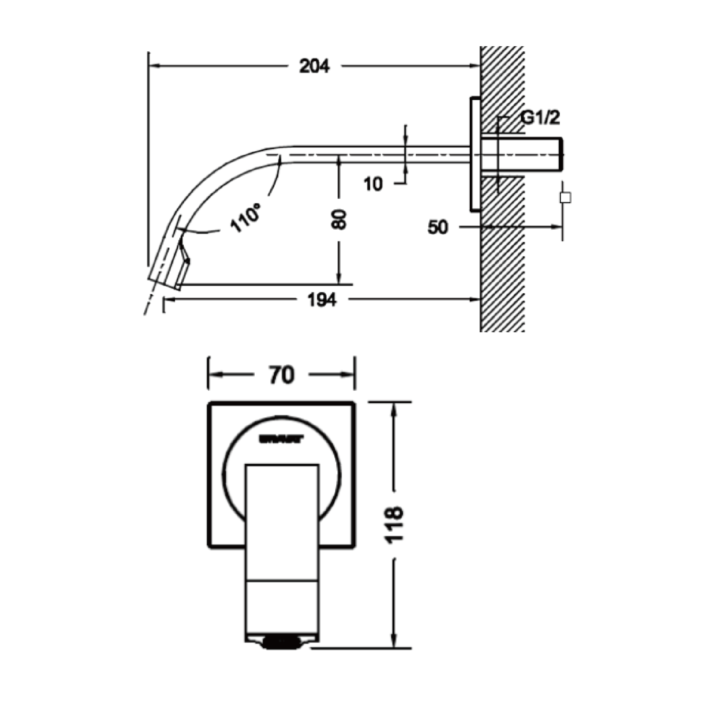 Phillis Bath Spout