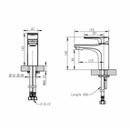 Source Basin Mixer Brushed Brass