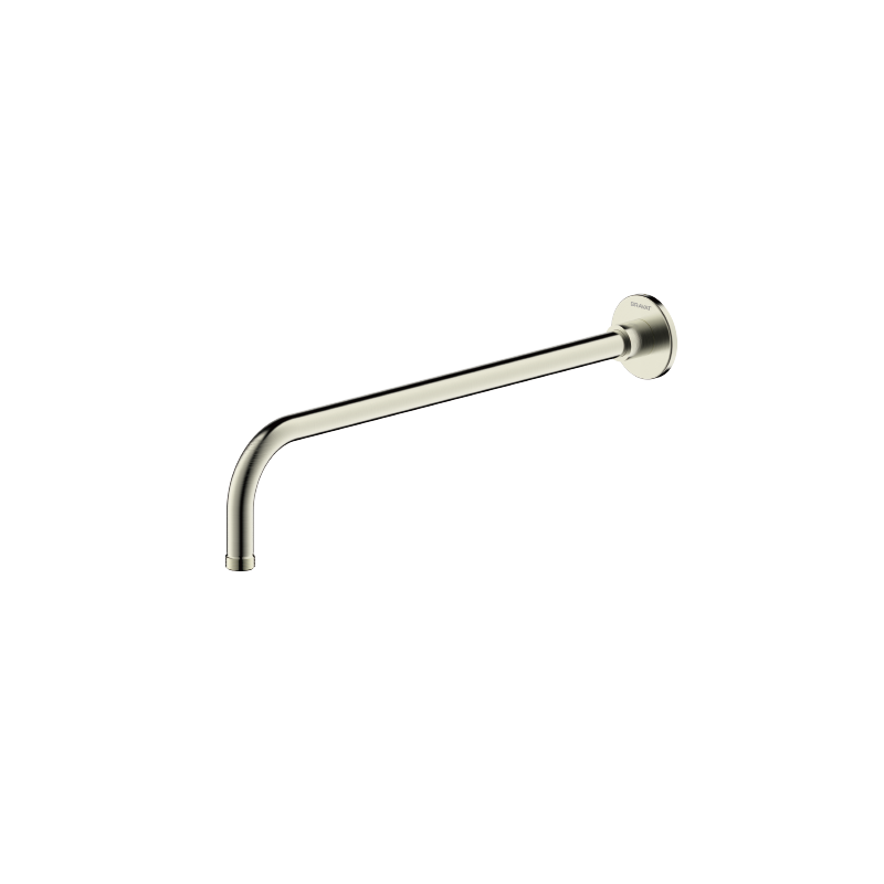 400mm Round Shower Arm Brushed Nickel