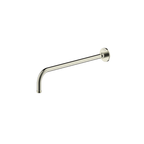 400mm Round Shower Arm Brushed Nickel