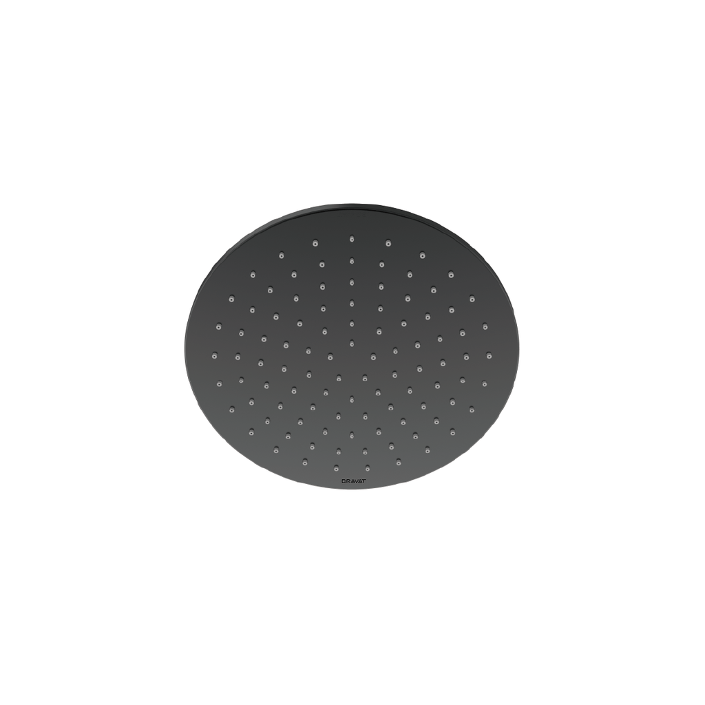 250mm Shower Head Matte Black