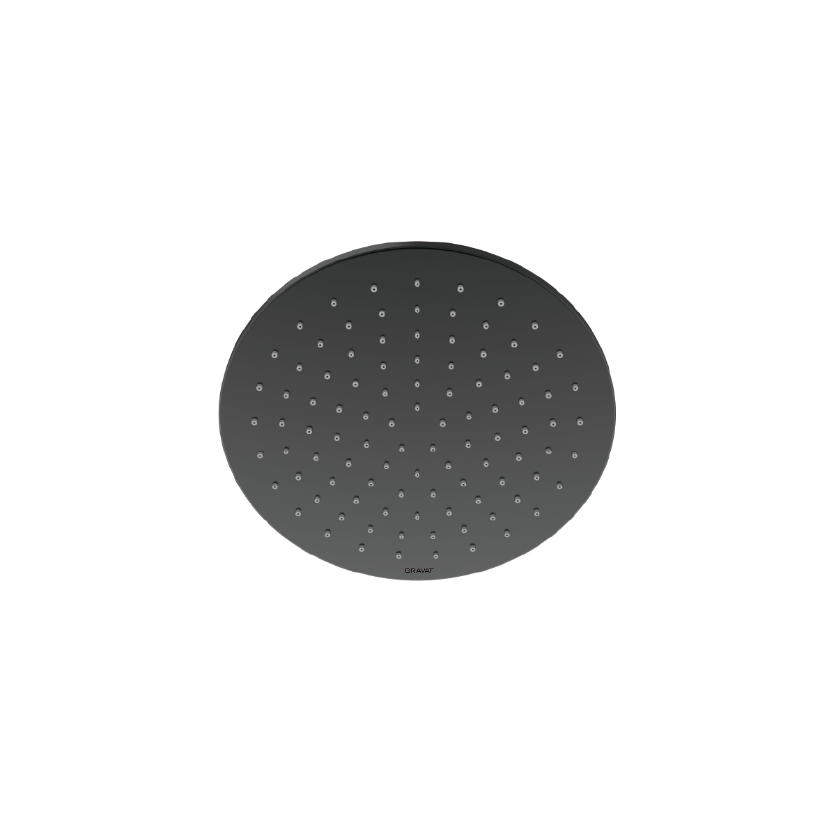 250mm Shower Head Matte Black