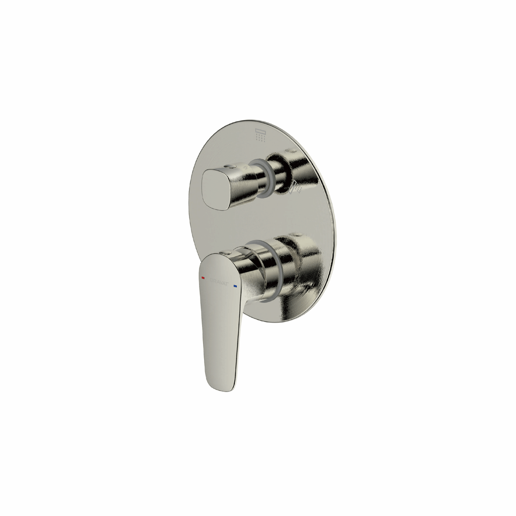 Source Shower Mixer with Diverter Brushed Nickel