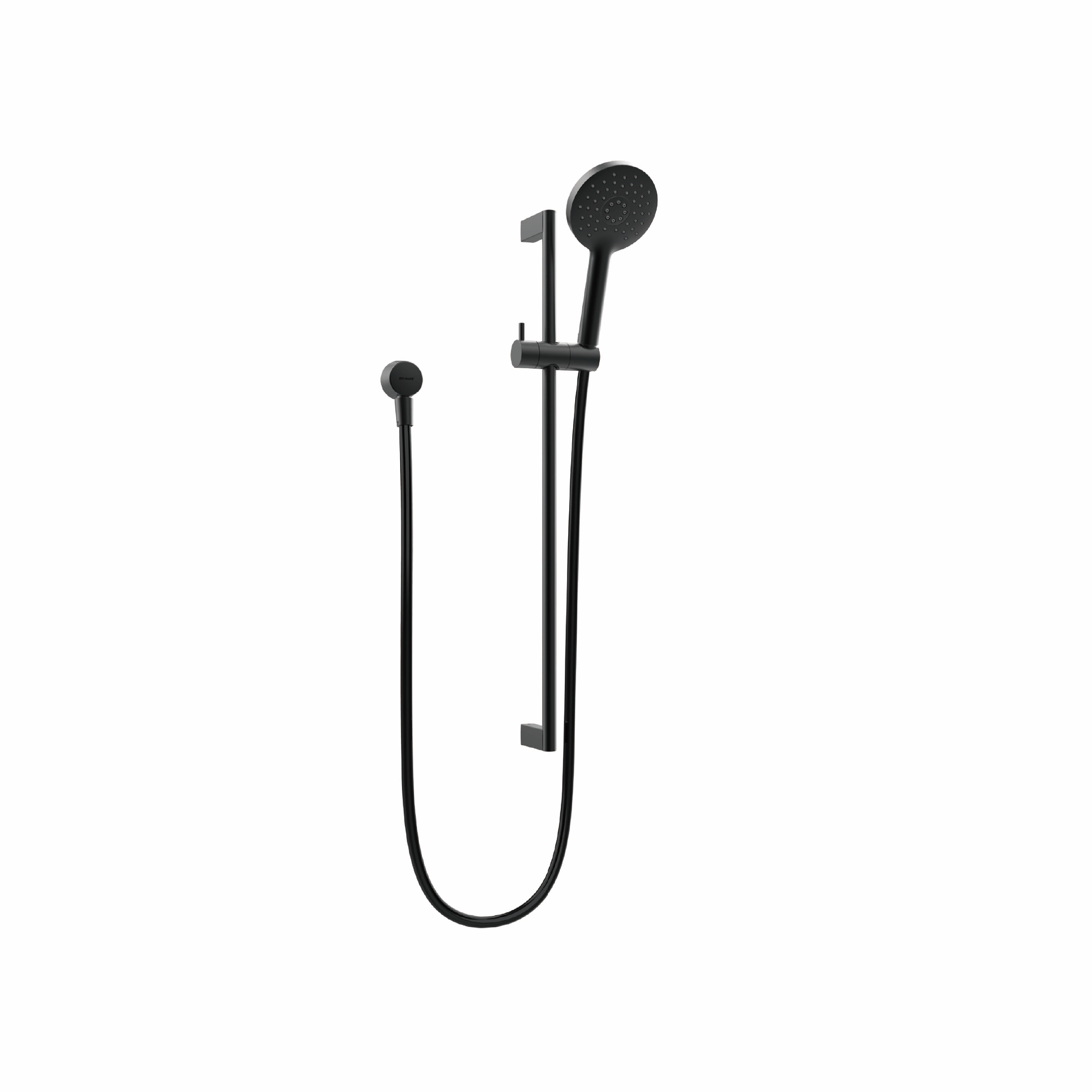 Source Shower on Rail Matt Black