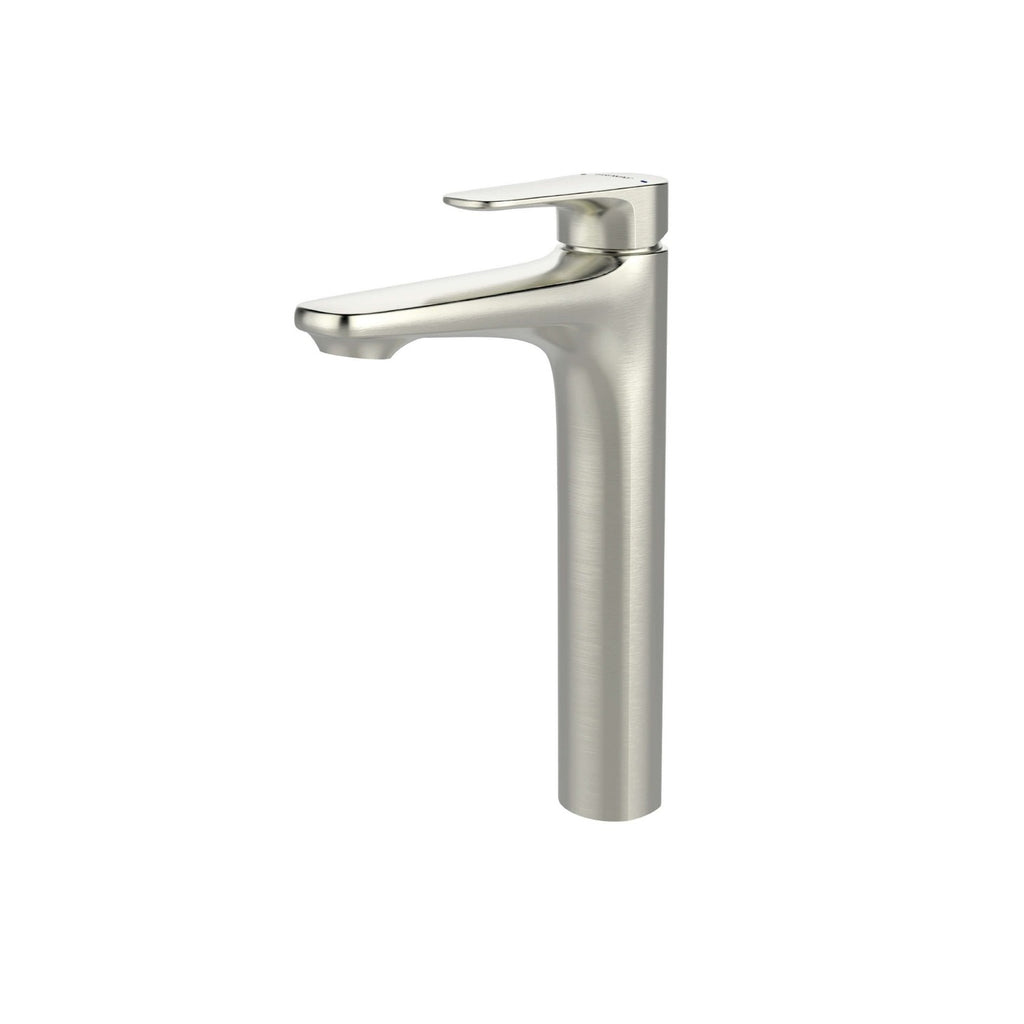 Source High Basin Mixer Brushed Brass
